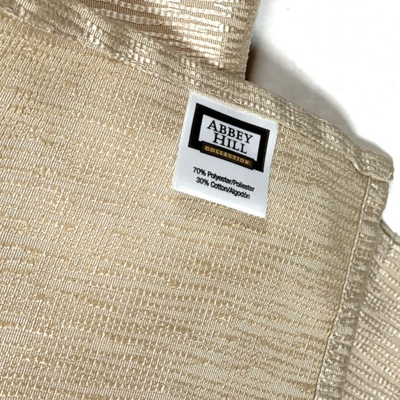 Abbey Hill Rare 4 Curtains Valances Panels - Picture 7 of 7